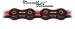 CATENA KMC X-11 SL DLC - DIAMOND LIKE COATING 11 VELOCITA ROSSO-NERO