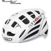 CASCO CICLISMO SUOMY GUN WIND ELEGANCE BIANCO OPACO